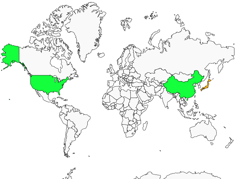 Distribution bambusicole.de.chine