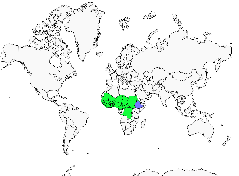 Distribution vieillot.s.barbet
