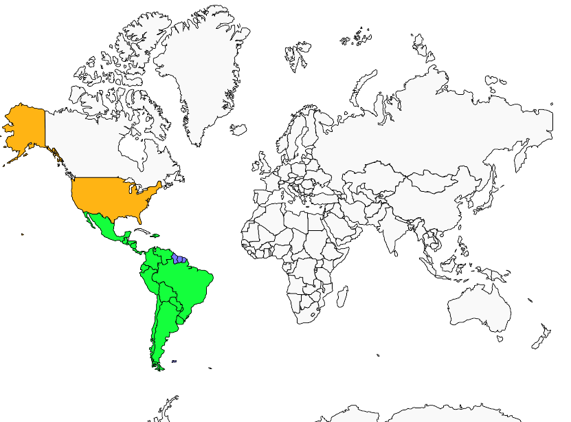 Distribution bruant.chingolo