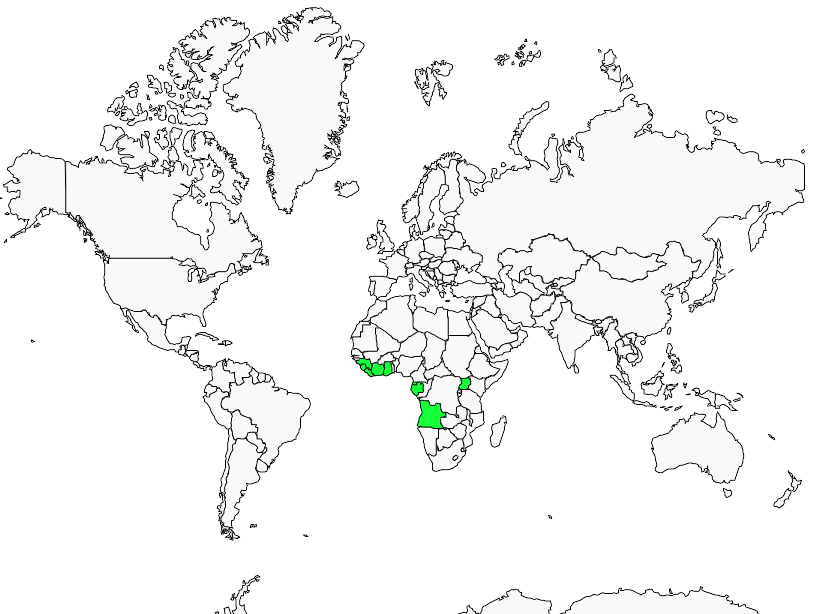Distribution brown-cheeked.hornbill