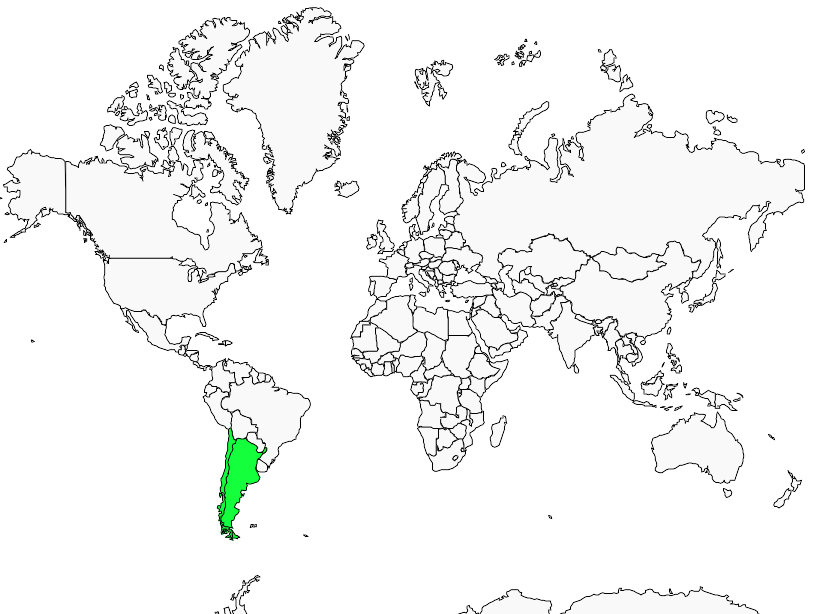 Distribution caracara.a.gorge.blanche