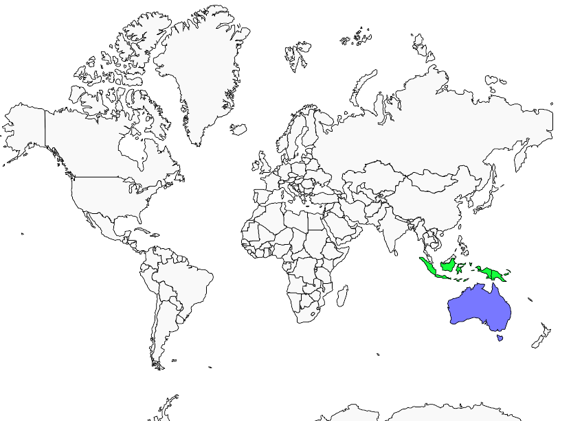 Distribution carpophage.de.zoe