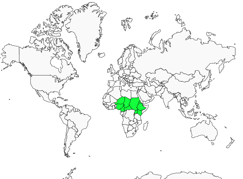 Distribution cisticole.a.tete.rousse