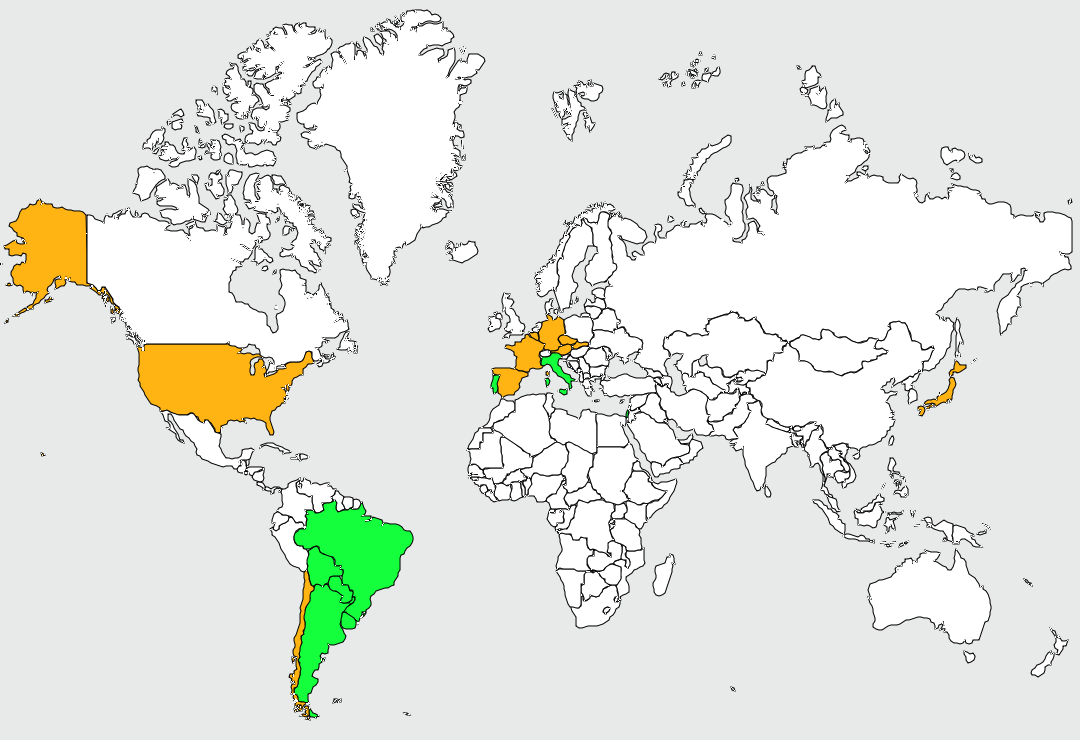 Distribution monk.parakeet