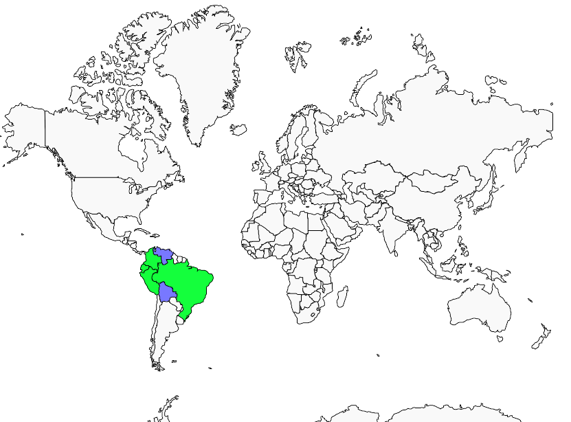 Distribution black-bellied.thorntail