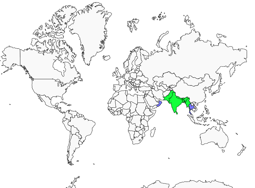 Distribution common.hawk-cuckoo