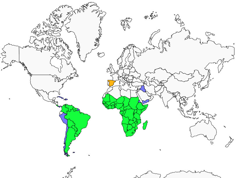 Distribution dendrocygne.veuf