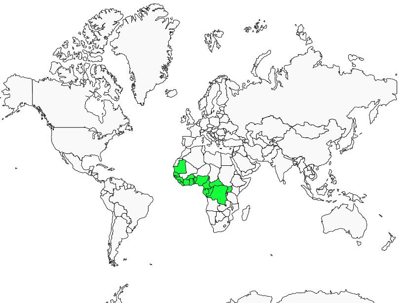 Distribution epervier.de.hartlaub
