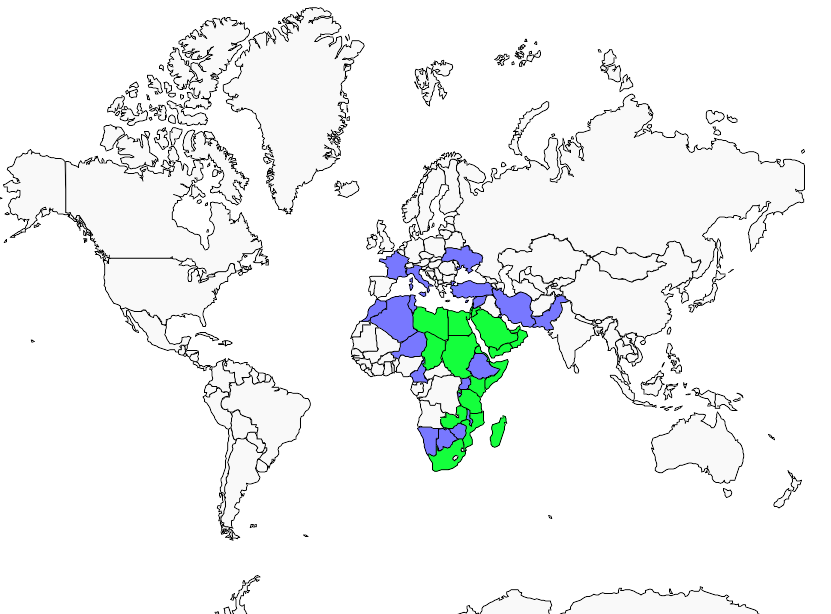 Distribution faucon.concolore