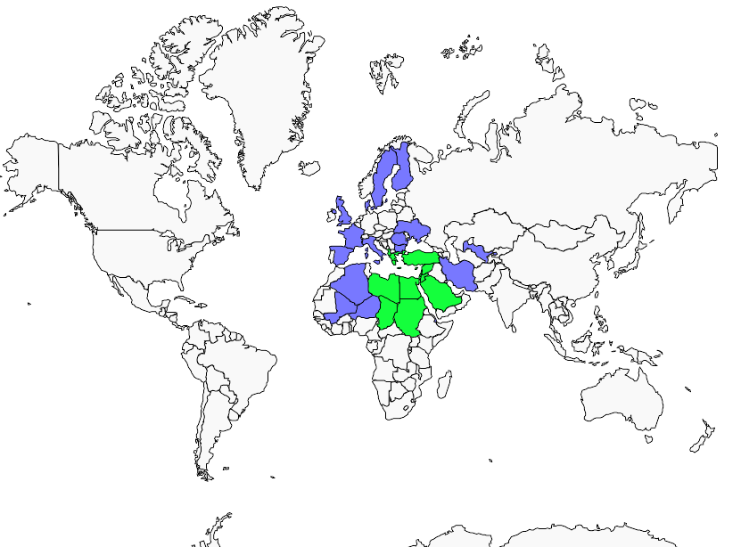 Distribution fauvette.de.ruppell