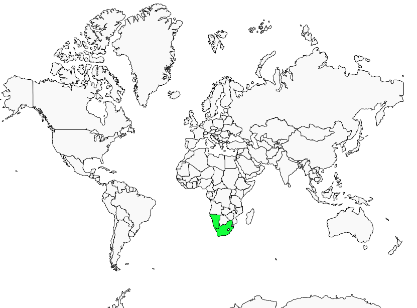 Distribution cape.spurfowl