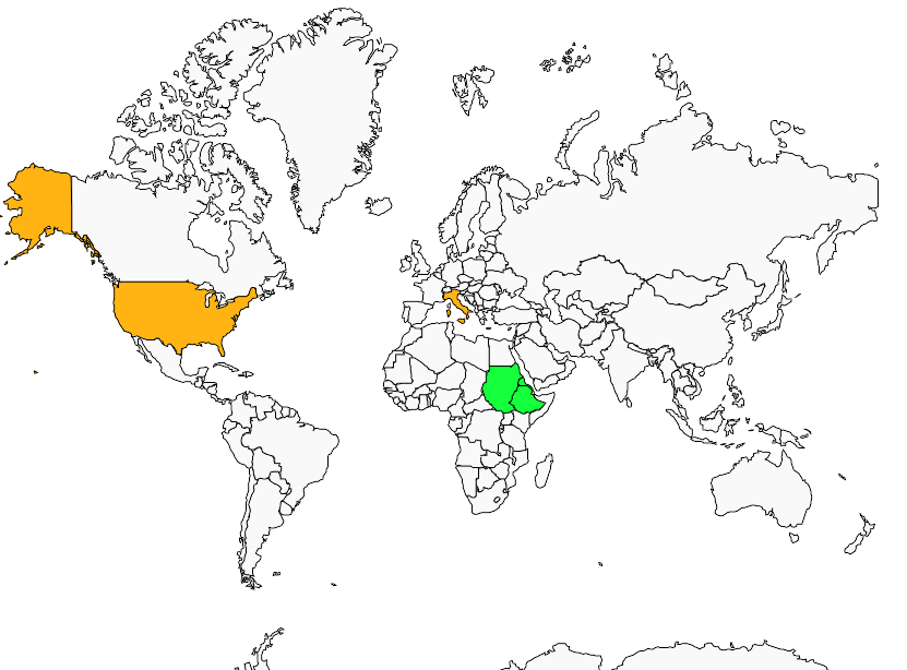 Distribution francolin.d.erckel