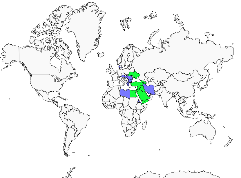 Distribution armenian.gull