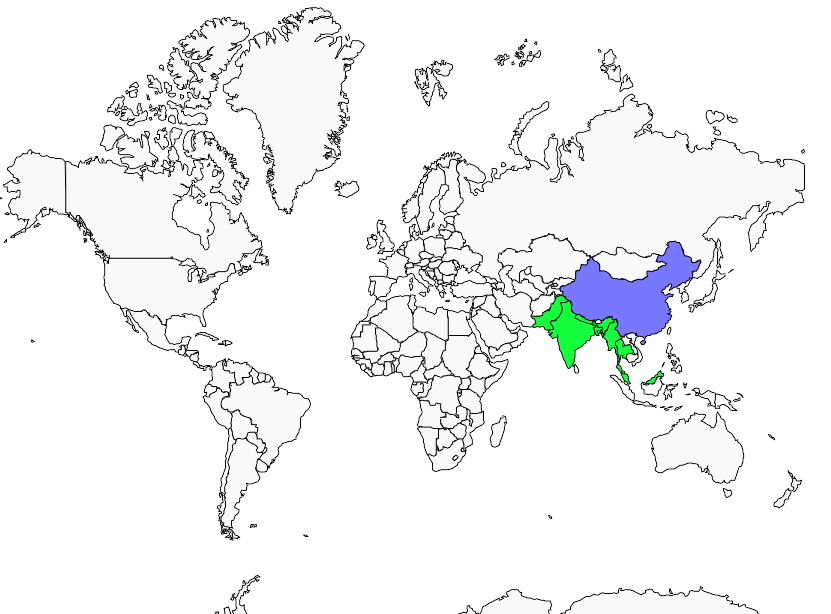 Distribution grand-duc.de.coromandel