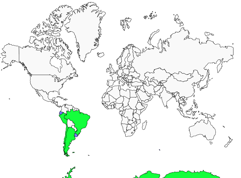 Distribution chilean.skua