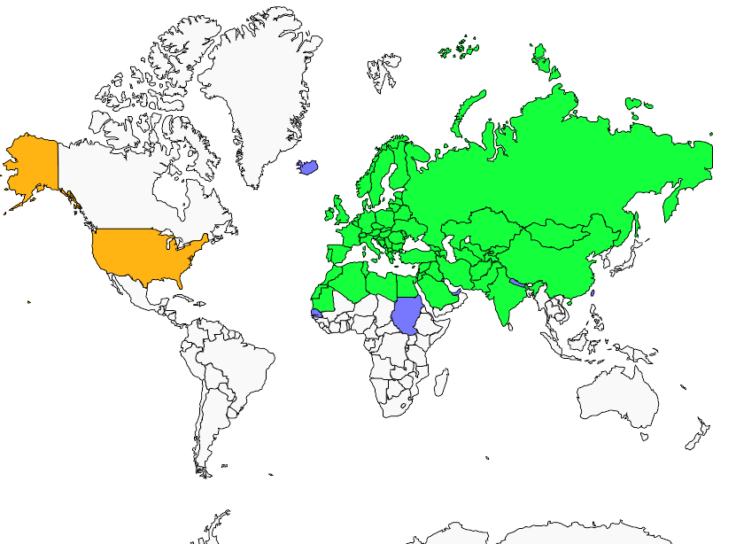 Distribution linnet