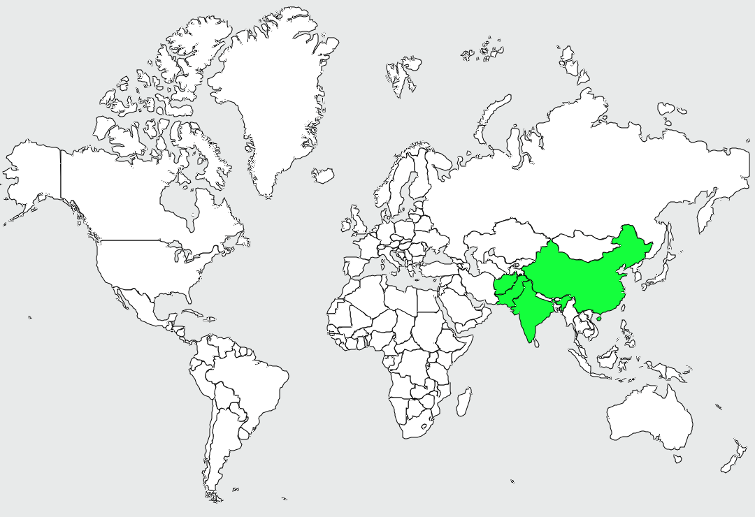 Distribution white-cheeked.tit