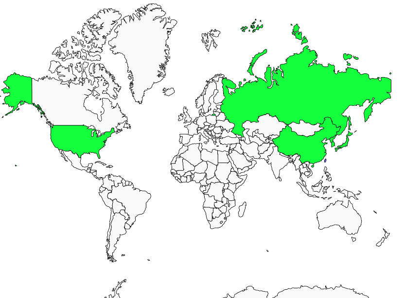 Distribution mesange.variee