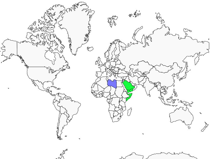 Distribution arabian.golden-sparrow