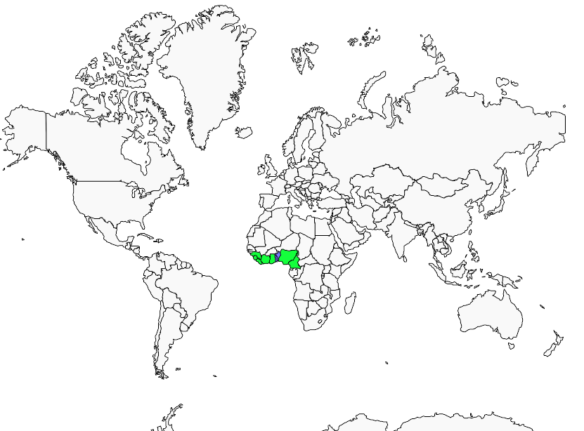 Distribution kemp.s.longbill