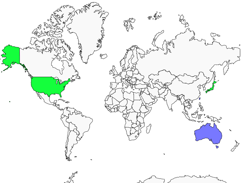 Distribution oceanite.de.tristram