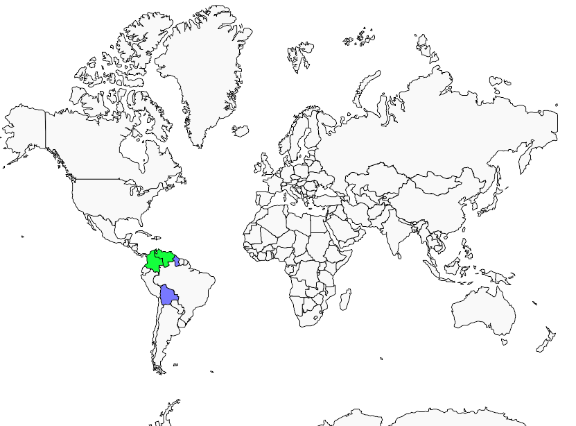 Distribution troupial