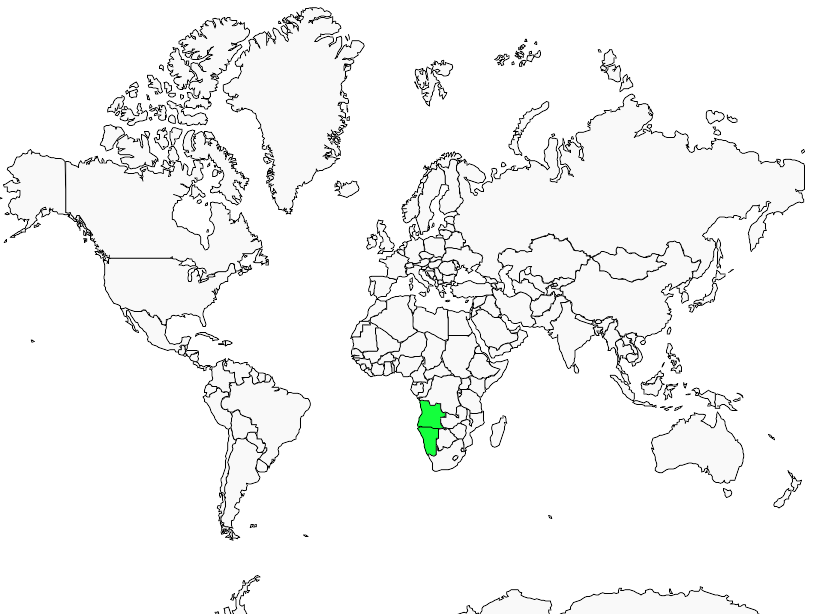 Distribution outarde.de.ruppell