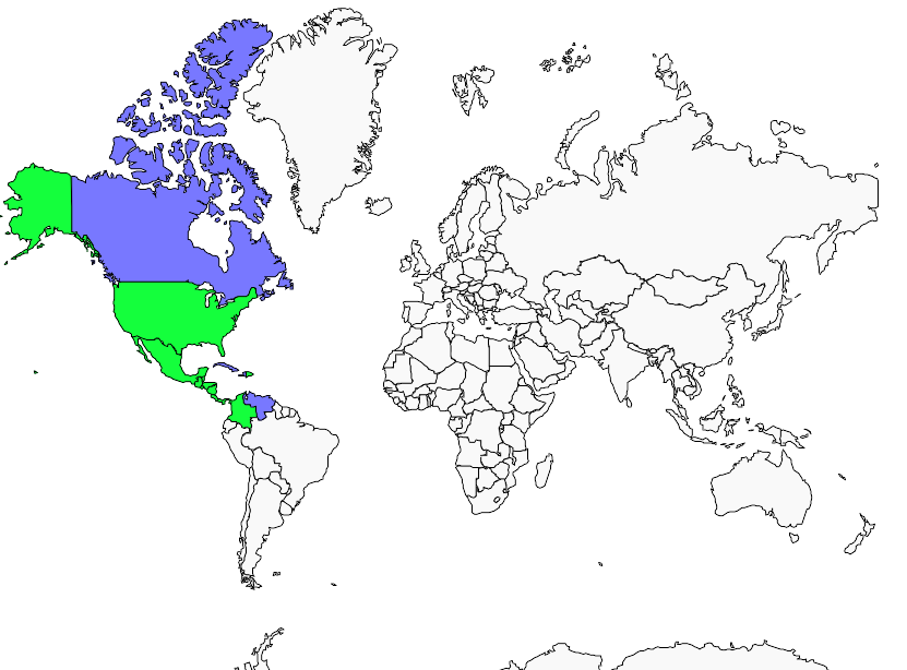 Distribution paruline.du.kentucky