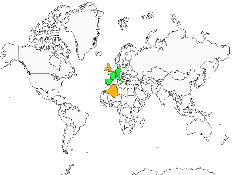 Distribution perdrix.rouge