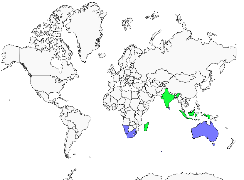 Distribution barau.s.petrel