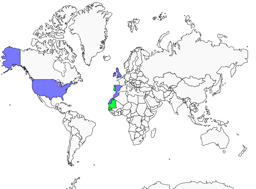 Distribution petrel.de.madere