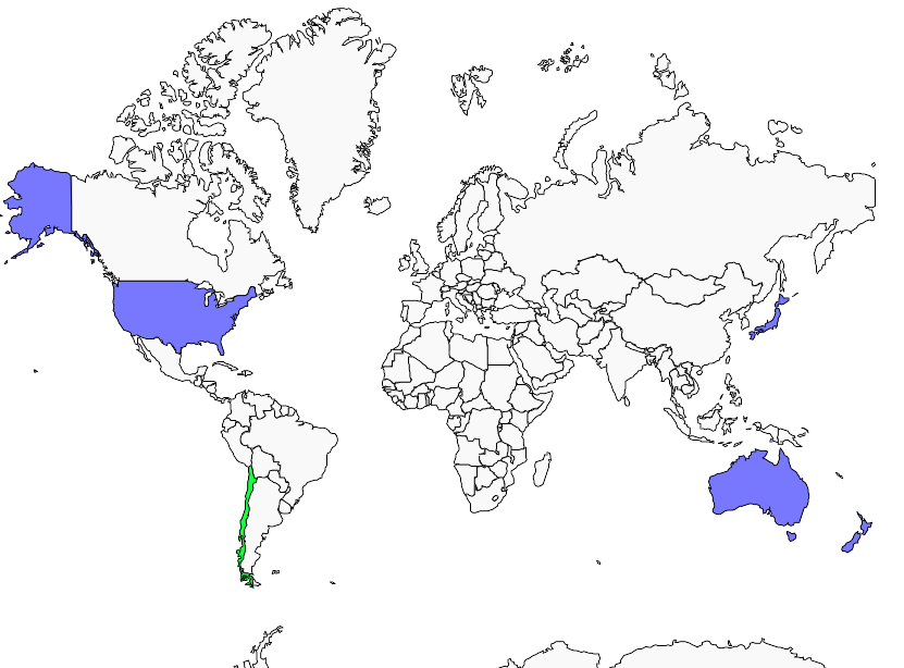 Distribution petrel.de.stejneger