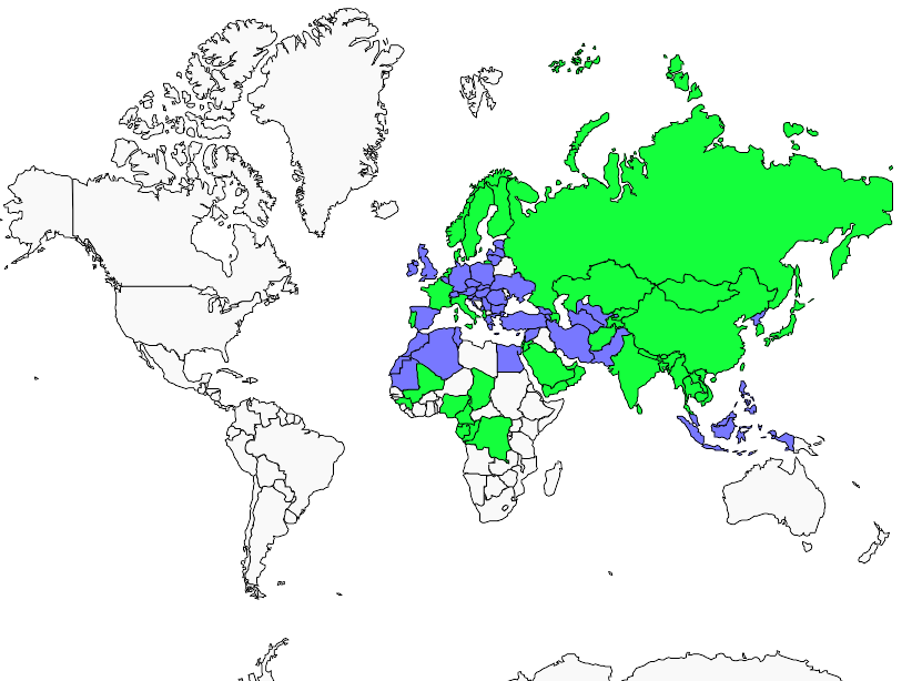 Distribution richard.s.pipit