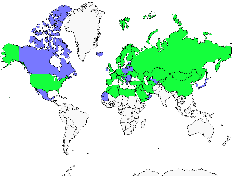 Distribution eurasian.dotterel