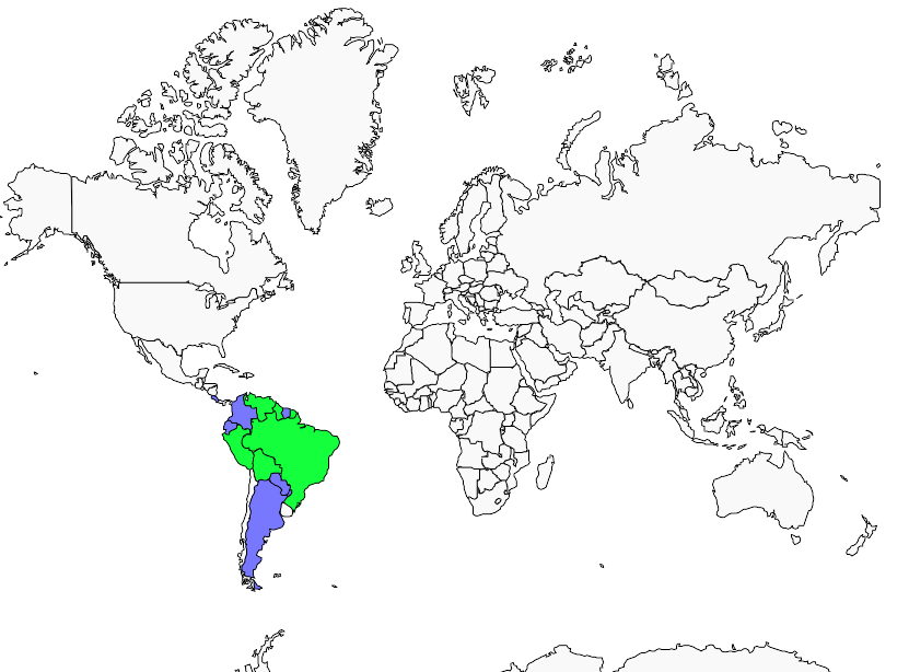 Distribution ocellated.crake