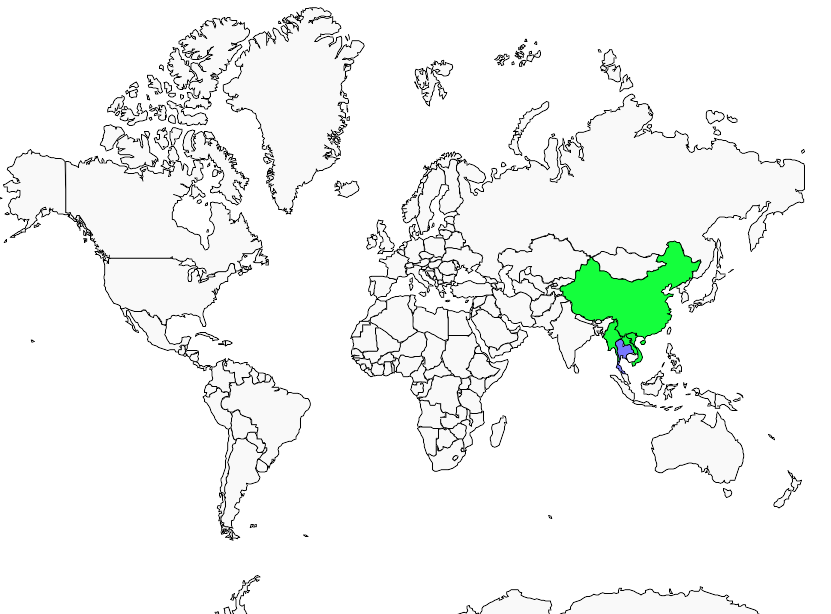 Distribution blackthroat