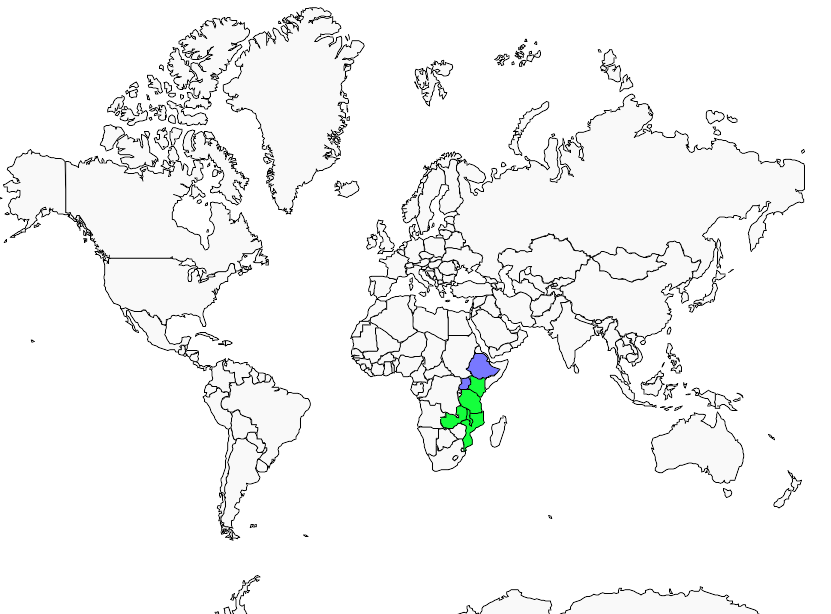 Distribution serin.est-africain