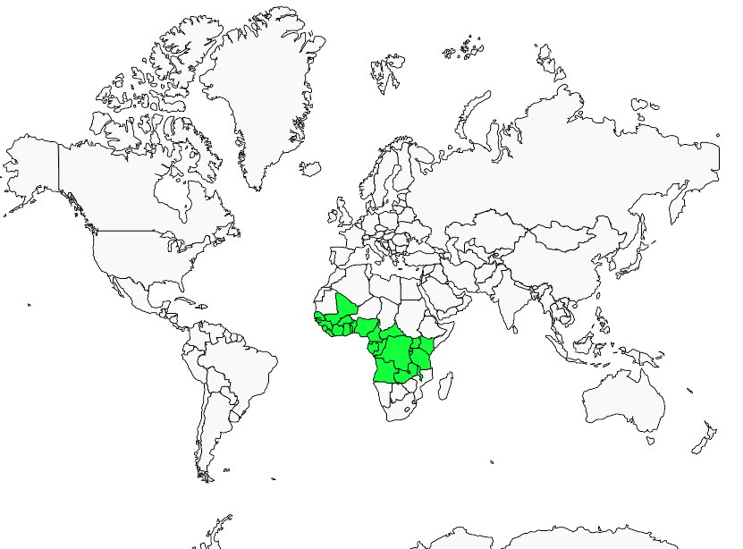 Distribution souimanga.a.tete.verte