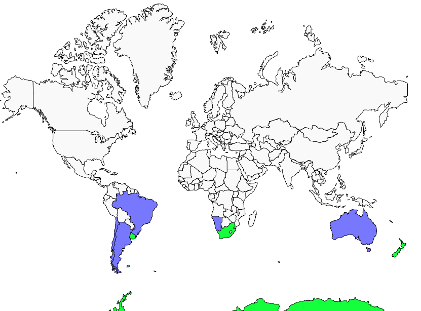 Distribution antarctic.tern