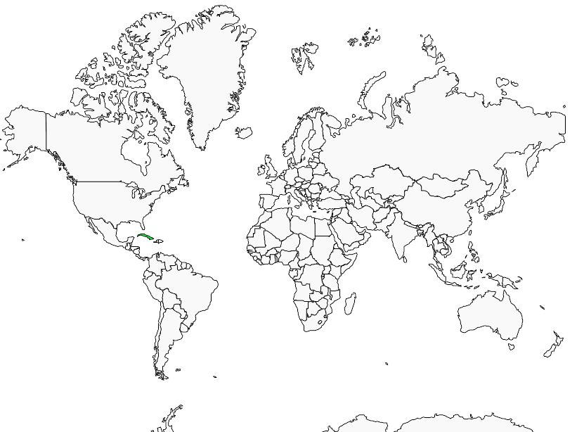 Distribution tacco.de.cuba