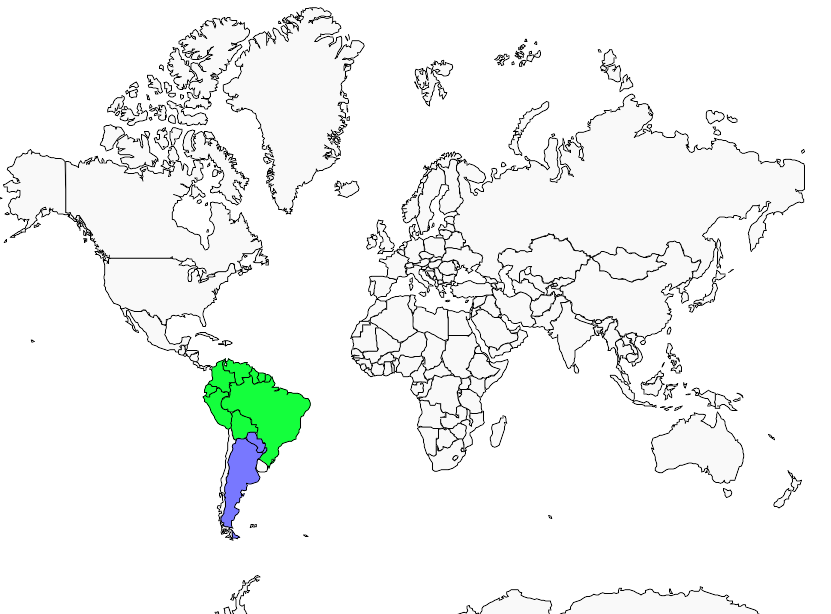 Distribution tangara.a.camail