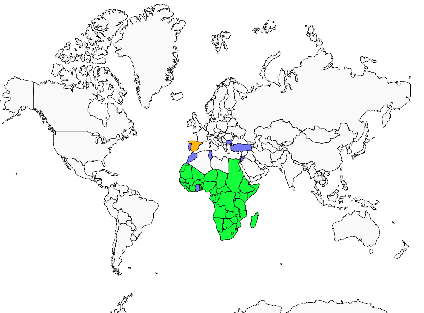 Distribution tantale.ibis
