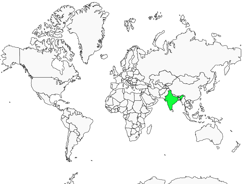 Distribution andaman.treepie
