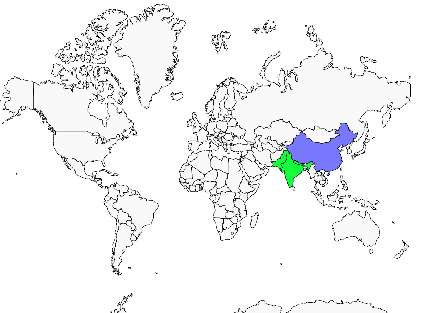 Distribution black-chinned.babbler