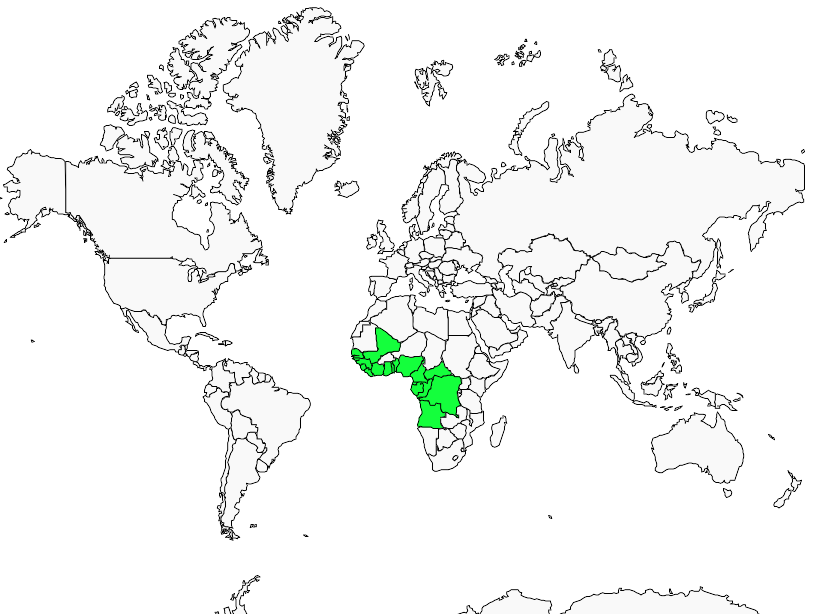 Distribution touraco.vert