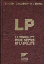 Poursuite pour Dette et Faillite-13e ed.