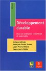 Le Développement durable