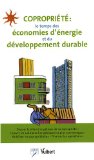 Copropriété : le temps des économies d'énergie et du développement durable