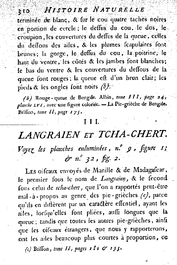 III. Langraien et Tcha-chert.