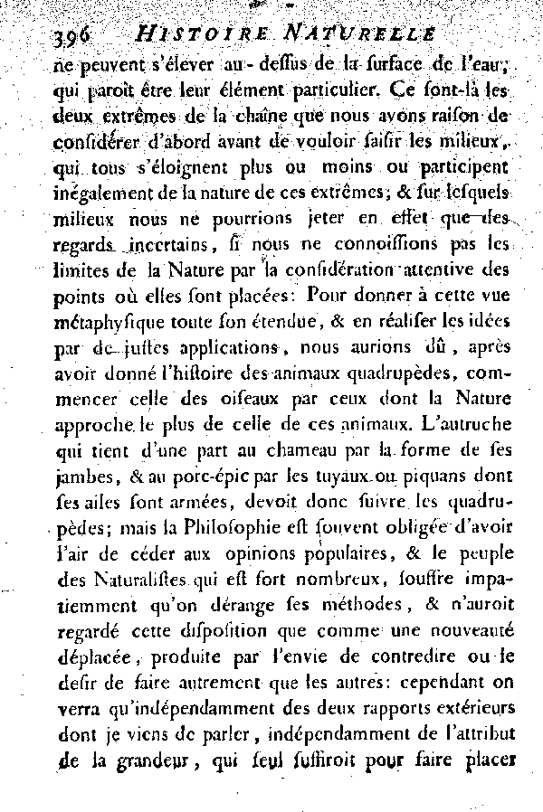 Oiseaux qui ne peuvent voler.